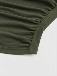 Women Tops - Army Green - View 3