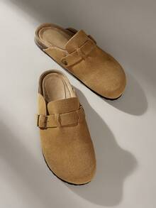 Solecia Giày bệt đi làm hàng ngày đa năng, thoải mái cho nữ - Lạc đà - Xem 3