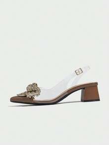 ISPORTE Women Heeled Sandals - 棕色 - 查看 7