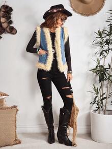 EMERY ROSE Jachete și paltoane din denim pentru femei