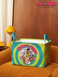 TOM & JERRY X PETSIN 1 件带有可爱印花的宠物玩具收纳篮。 - 綠色 - 查看 6