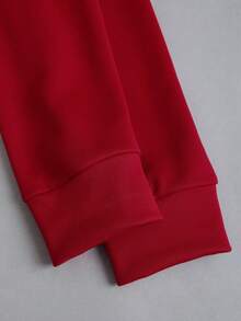 Sweetra Sweat-shirt femme à épaules dénudées, manches longues, couleur unie, avec dentelle, nœud et contraste de couleurs. Automne/Hiver