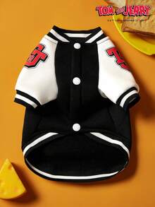 TOM & JERRY X PETSIN 1PC Pet Sweaters In Black - Black - View 6