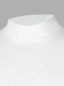 SHEIN Vacaura 2pcs Tween Boy Basic Half-Turtleneck Layering T-Shirts Chic Outfits For Autumn/Winter - Multicolor - View 3