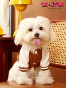 TOM & JERRY X PETSIN 1PC Pet Sweaters In Khaki - Khaki - View 7