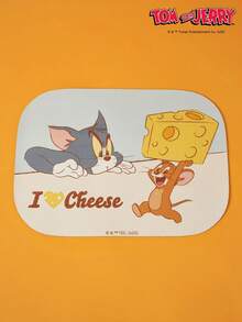 TOM & JERRY X PETSIN 1个宠物食品垫，可爱卡通印花防水餐垫 - 彩色 - 查看 2