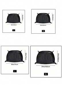 1PC Black Foldable Plant Repotting Mat Waterproof Thickened PE For Indoor Potted Plants Succulent Care Easy Clean Large Pot Cushion - Orange - View 9