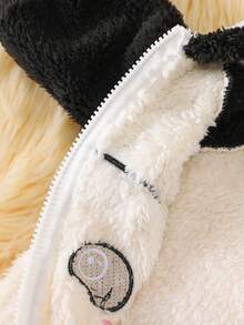 SHEIN Set di tutine per neonati autunno/inverno, nuovo outfit autunnale per bebè, tuta con stampa di panda per bambini