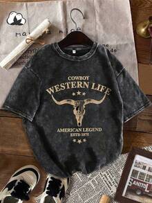 Women T-Shirts - Old black - View 1