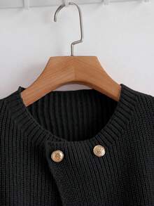 GlowEve New Minimalist Fashion Knit Cardigan, Versatile & Chic European Style
