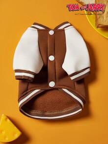 TOM & JERRY X PETSIN 1PC Pet Sweaters In Khaki - Khaki - View 8