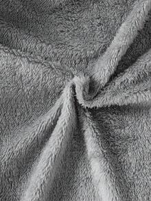 Vacaura 青少年男童秋冬PU皮革连帽休闲时尚夹克