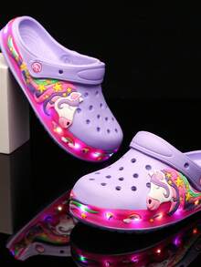 GETAC Kids Clogs - Lilac Purple - View 2