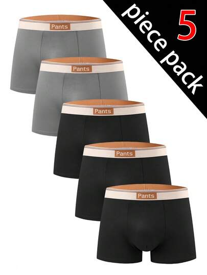 Velminro Herrboxershorts med elastiskt midjeband och andningsfunktion