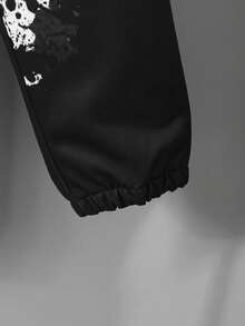 Vacaura 2pcs Tie-Dye Gradient Effect Sweatshirt And Sweatpants Set For Teens, Suitable For Autumn/Winter, Outdoor Casual Wear