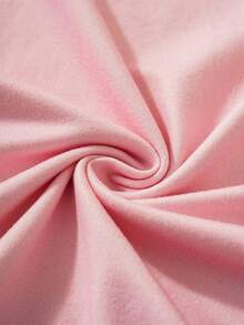 SpongeBob SquarePants | SHEIN Tween Girl Cartoon Pattern Cute & Comfortable Long Sleeve T-Shirt And Pants Pajama Set - Pink - View 5