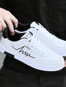 Men Sneakers - Black and White - View 3