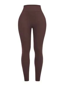 Velisys Bộ 4 quần legging thể thao liền mạch có gân - Nhiều màu - Xem 5