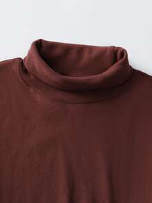 Franclia Retro-Chic Versatile Plaid Wool Suit With Belt, Perfect For Autumn And Winter, Paired With Shorts, Casual Shorts, Autumn And Winter Shorts, Turtleneck Knit Long-Sleeved Base Layer, Winter Outfit, Comfortable Women's Autumn And Winter Clothing, Autumn And Winter Women's Two-Piece Suit, Winter Outfit, Retro Plaid With Turtleneck Long-Sleeved Base Layer, New Year's Clothing Set, Brown Top, Winter Plaid Shorts.