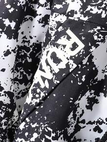 Vacaura 1pc Teen Boy Camouflage Print Casual Hooded Thermal Lined Windbreaker Jacket, Suitable For Daily Casual Wear In Winter Fall - Multicolor - View 6