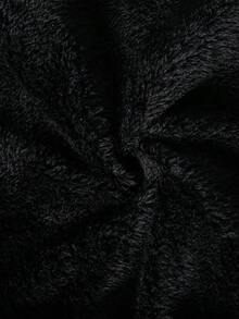 Fantacosmos 1 件男童迷彩连帽羊毛夹克，适合日常穿着，冬季 - 紅色 - 查看 5