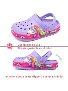 GETAC Kids Clogs - Lilac Purple - View 8