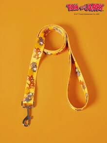 TOM & JERRY X PETSIN 1pc Yellow Background Pet Leash - Yellow - View 5