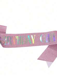 Birthday Ribbon, Suitable For Birthday Party Lady Birthday Ribbon, Birthday Ribbon Small Gift - Multicolor - View 12