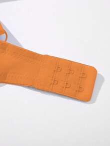 Cute Casual Yellow Push Up Bra With Fabric Material And Cup Detail