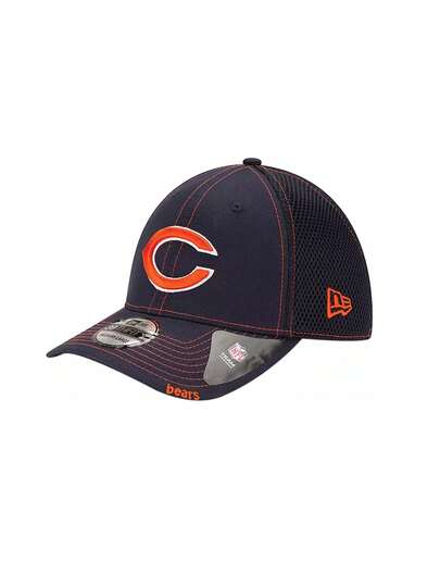 New Era Chicago Bears NFL 39THIRTY Stretch Fit Men's Cap Black
