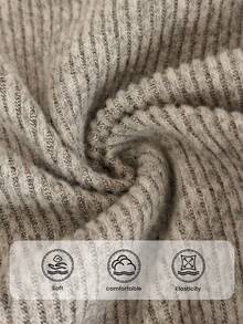 Elaquor Plus Size Elegant Romantic Lace Patchwork Sweetheart Neck Knitted Stretchy Solid Color Knee-Length Dress For Women Spring