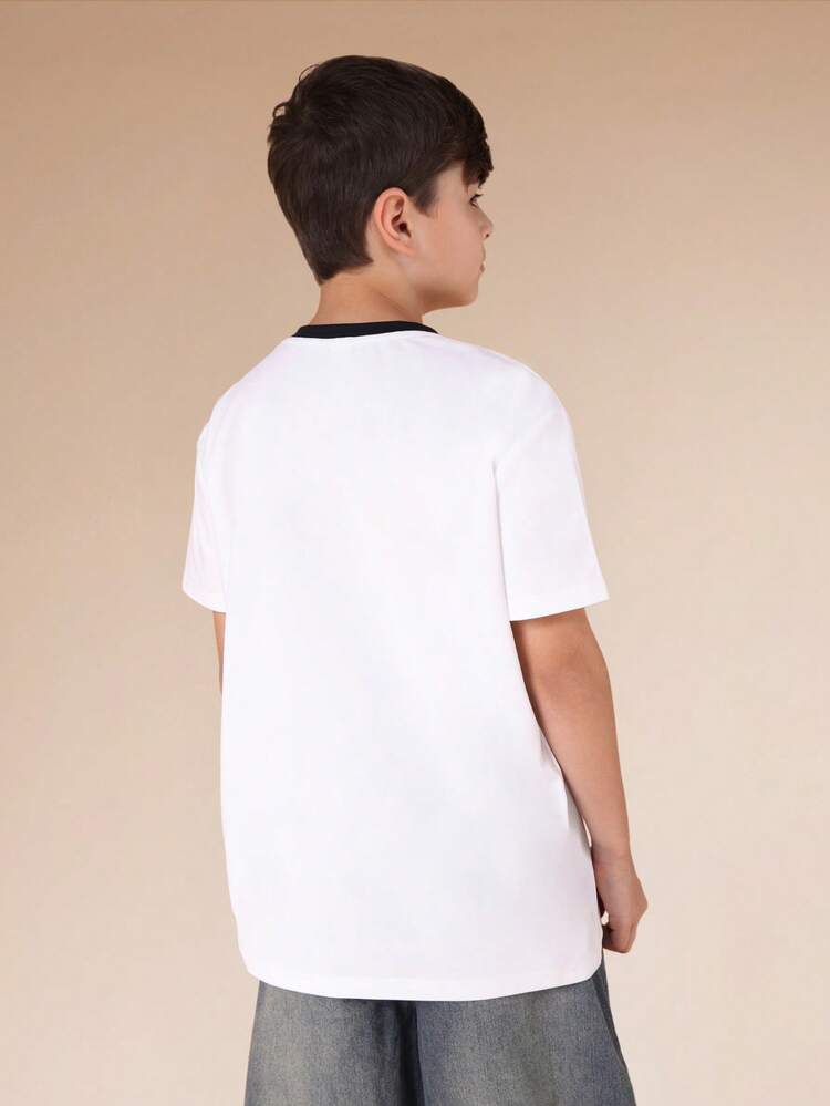 Studios Ringer Tee With Contrast Trim