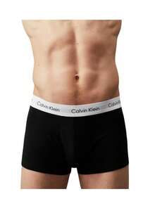 Calvin Klein 3 Pack Boxers - Grey, White, Black - View 2