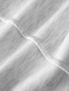 Vacaura 青少年男孩春秋季休闲侧条纹抽绳九分运动裤 - 灰色 - 查看 7