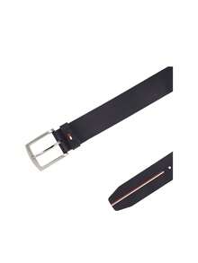 Tommy Hilfiger Leather Denton Men's Belt Blue - Blue - View 2