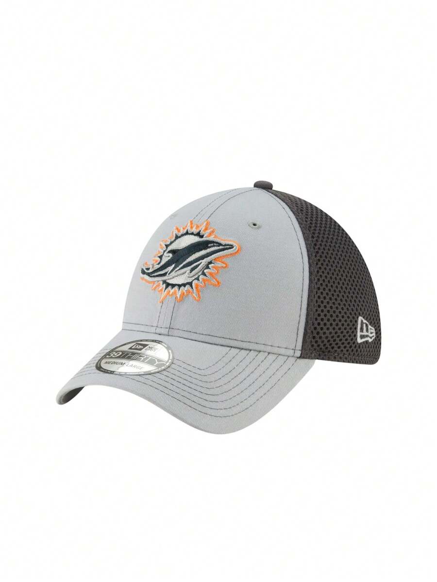 New Era Miami Dolphins 39Thirty Men's Trucker Cap Grey - Grey - View 1