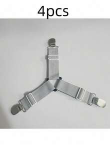4 chiếc kẹp cố định co giãn hình tam giác cho ga trải giường, vỏ nệm, đệm ghế sofa, kẹp chăn, kẹp kim loại - Nhiều màu - Xem 19