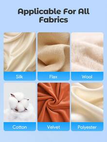 Teckwe 强力手持式蒸汽熨斗，二合一熨烫除皱器，轻巧便携，适合居家、办公及旅行使用 - 美规插头