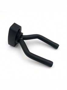 1个多功能壁挂式支架，适用于电吉他/古典吉他/民谣吉他/贝斯 - 带金属挂钩 - 吉他配件 吉他配件，电吉他，吉他支架，吉他盒，音乐家，电吉他支架，音乐艺术家，吉他弦，吉他礼物，变调夹，吉姆·莫里森，尤克里里 - 黑色 - 查看 3