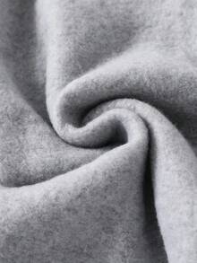 Vacaura 2 件装男童简约风格休闲运动黑灰色运动裤，适合春秋冬季