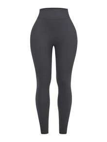 Velisys Bộ 4 quần legging thể thao liền mạch có gân - Nhiều màu - Xem 3