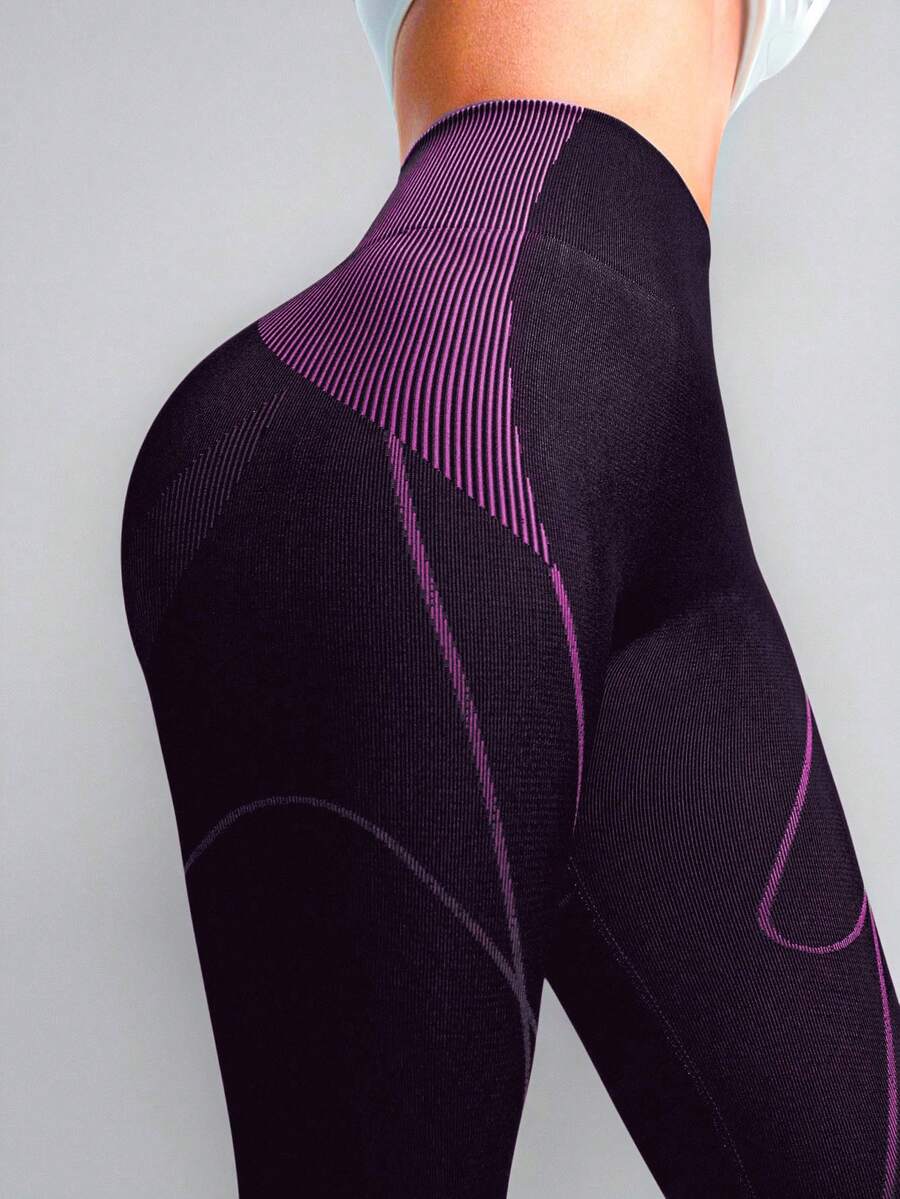 Innovista Quần legging thể thao nữ không đường may, màu tím, chất liệu dệt kim, cạp cao, ôm bụng, chống lộ bụng khi tập squat, thích hợp cho yoga ngoài trời, đạp xe trong nhà, đấm bốc, chạy bộ, đi làm, Peloton, giải Úc mở rộng 2026, năm mới, thể dục, làm đẹp, động lực tập gym tháng Giêng, đồ dùng cần thiết cho ngày Valentine, đồ tập phục hồi, bộ đồ thể thao nữ. - Màu Hồng Tươi - Xem 1