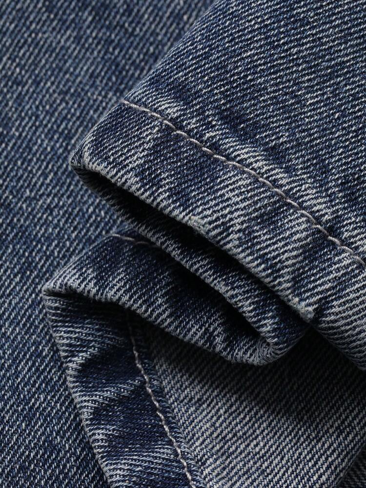 Tween Girls' Bow Print Wide Leg Jeans