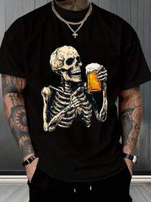 Men T-Shirts - Black - View 2