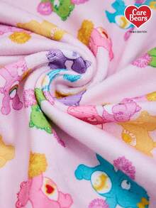 Care Bear X Joivida 1个彩色小熊全印花干发帽，白色亲肤吸水保暖珊瑚绒毛巾 - 彩色 - 查看 4