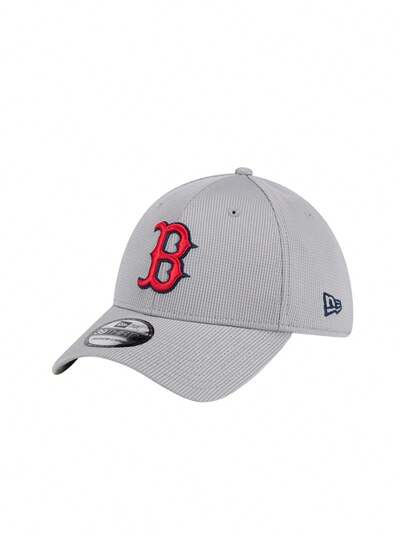 New Era Boston Red Sox 39Thirty Men's Baseball Cap Gray