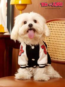 TOM & JERRY X PETSIN 1PC Pet Sweaters In Black - Black - View 7