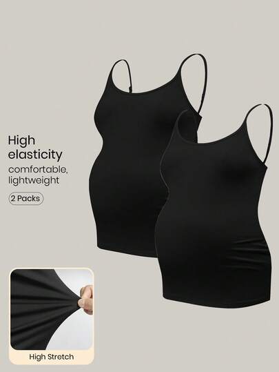 Modmama Maternity Camisole & Tank Tops, Fashionable For Summer