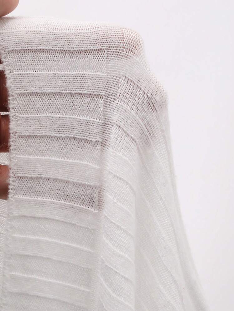 Women's Summer Lace Patchwork Crew Neck Cinched Waist Long Sleeve Casual T-Shirt