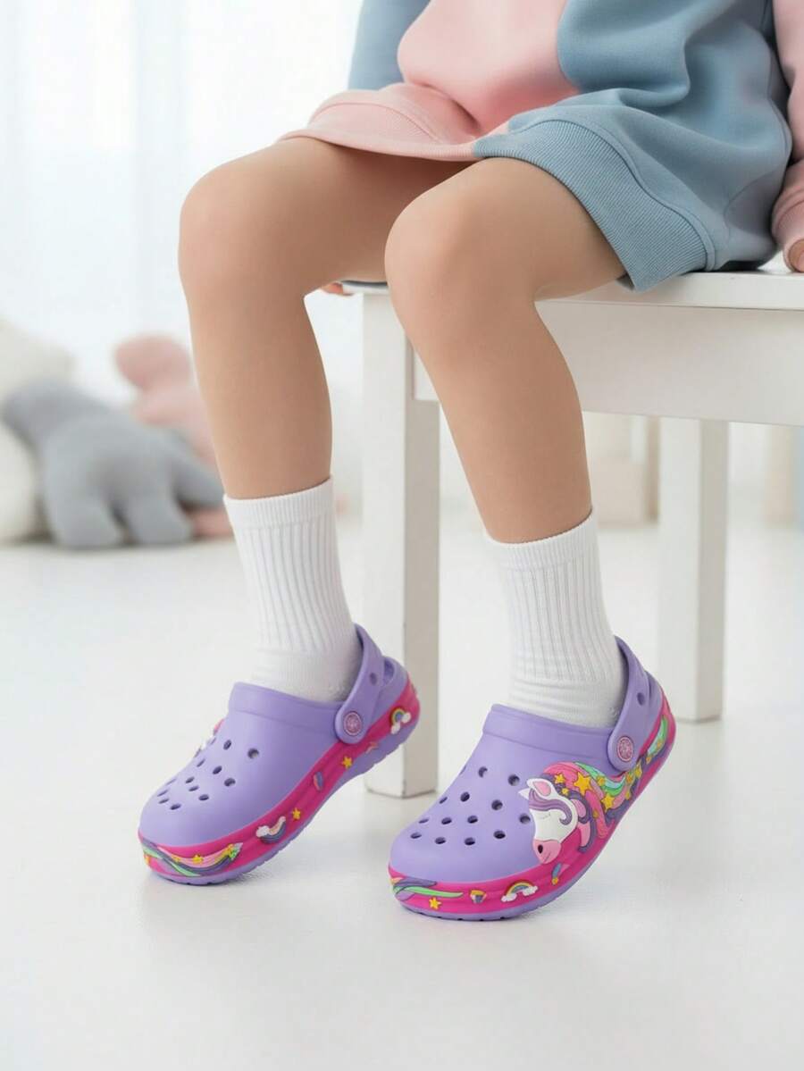 GETAC Kids Clogs - Lilac Purple - View 1